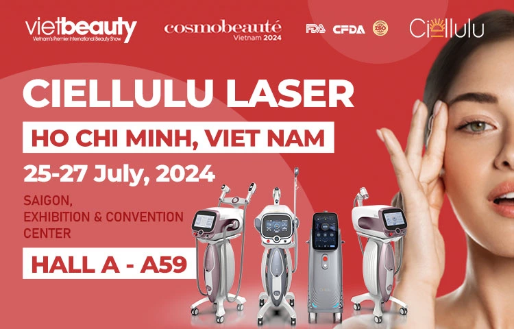 Convite para Vietbeauty 2024: Junte-se à Ciellulu Laser na principal feira de beleza do Vietnã