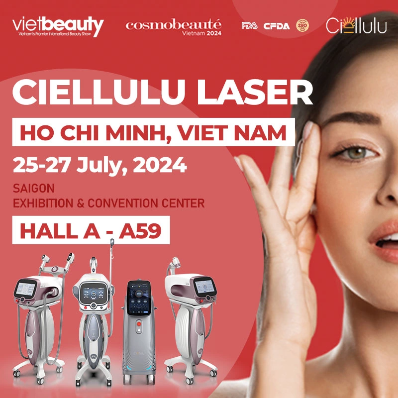 Convite para Vietbeauty 2024: Junte-se à Ciellulu Laser na principal feira de beleza do Vietnã